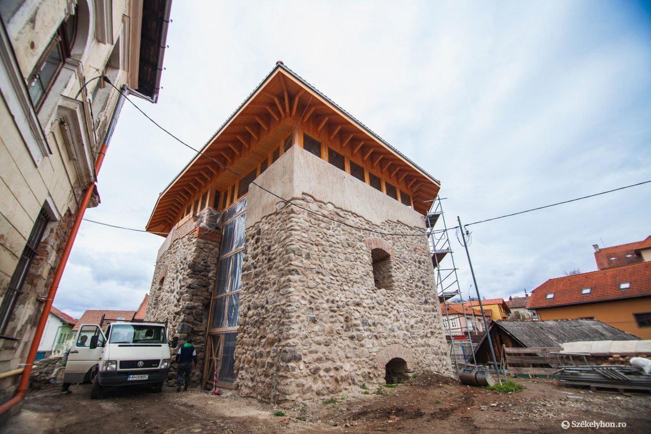 Azt szeretnék, hogy a bástya egy modern, látogatható térként funkcionáljon, •  Fotó: Csató Andrea