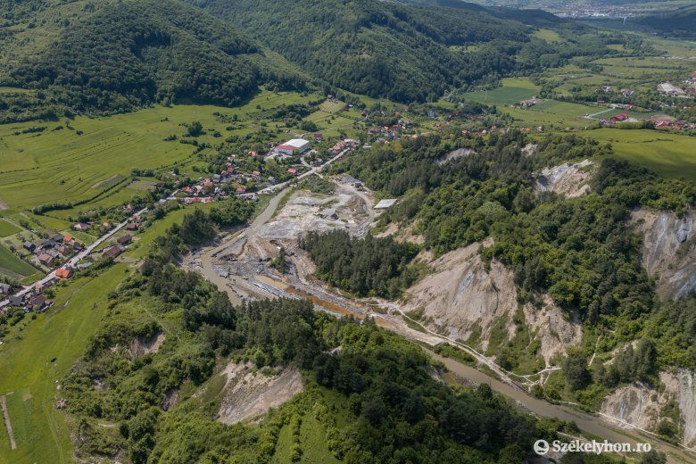 Május eleji robbantások a parajdi sóbánya felszínén: a Salrom tisztázta a történteket