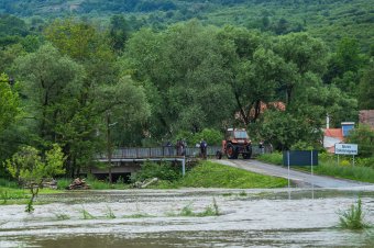 Egy települést már elzárt a külvilágtól a Nagy-Küküllő