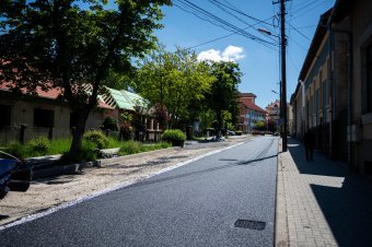 Újra járható a Villanytelep utca Székelyudvarhelyen