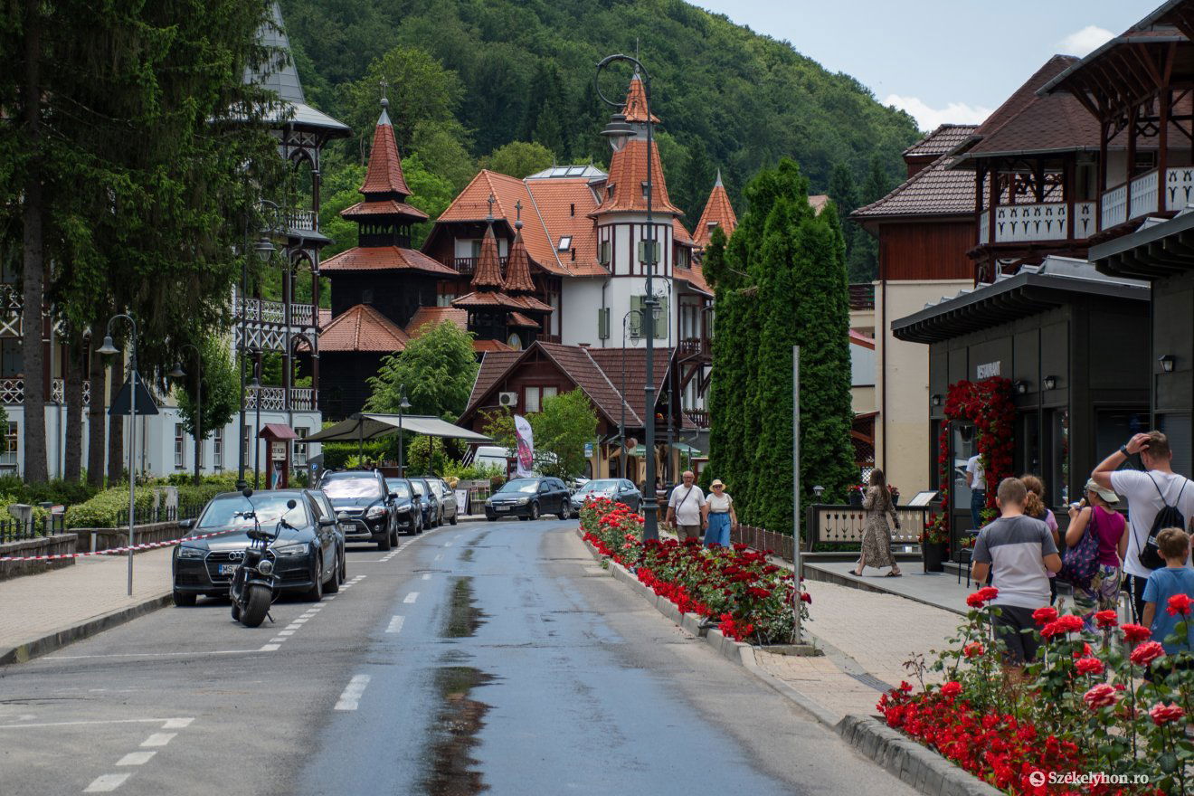 Esti programokat szerveznek a turistáknak Szovátán •  Fotó: László Ildikó
