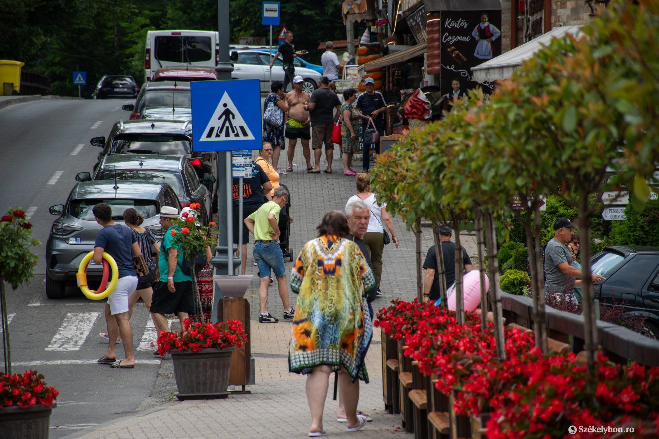 A szezon végén lehet kiszámolni, hogy kevesebb turista volt-e Szovátán