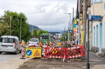 Türelemre van szükség, mert több székelyudvarhelyi szakaszon is forgalomkorlátozás van
