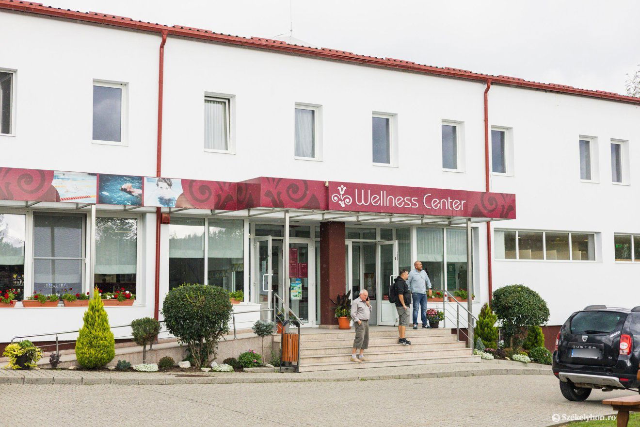 Veszteség a parajdi wellnessnél is •  Fotó: Csató Andrea