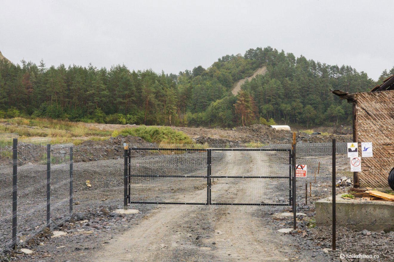 Elkerítették a veszélyes bányarészt