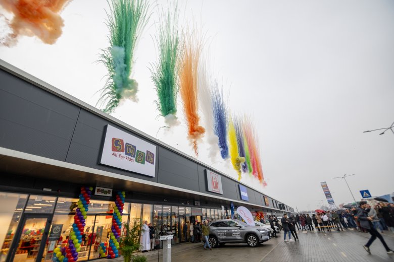 Megnyitották Székelyudvarhely bevásárlóközpontját, a Riverside Retail Parkot