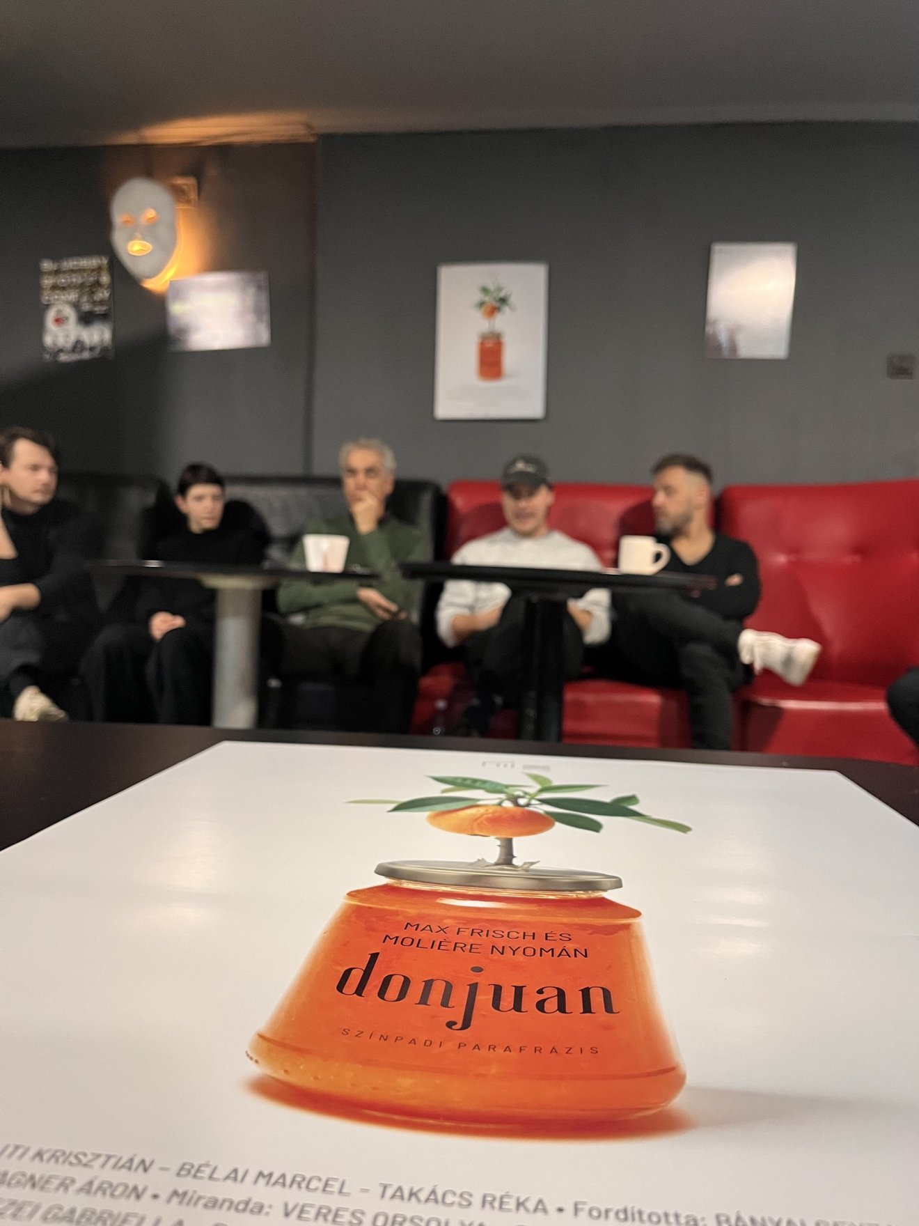 Don Juan, Tomcsa Sándor Színház, sajtótájékoztató