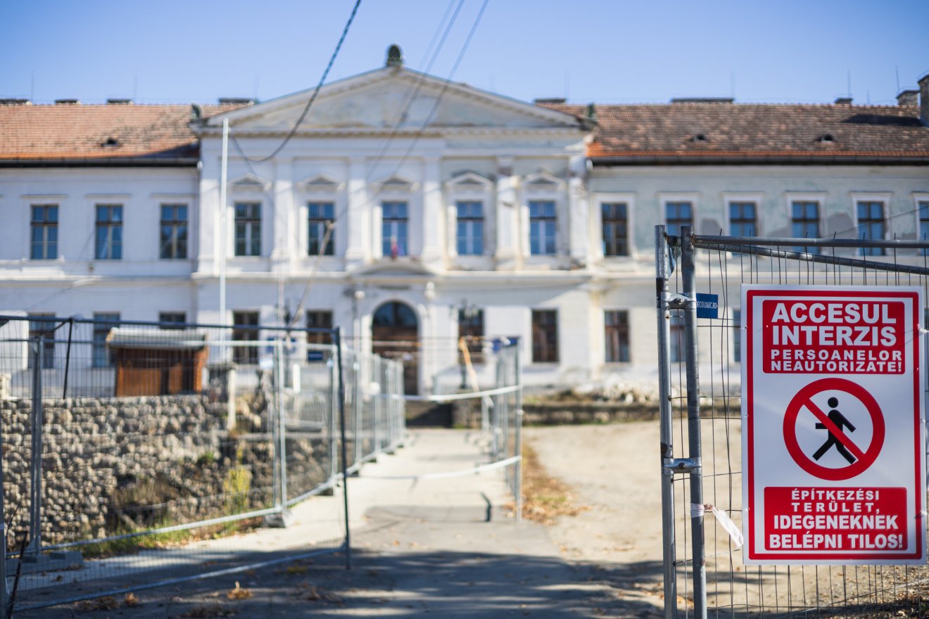 Tavaly lezárták a székelyudvarhelyi iskola veszélyessé vált főépületét