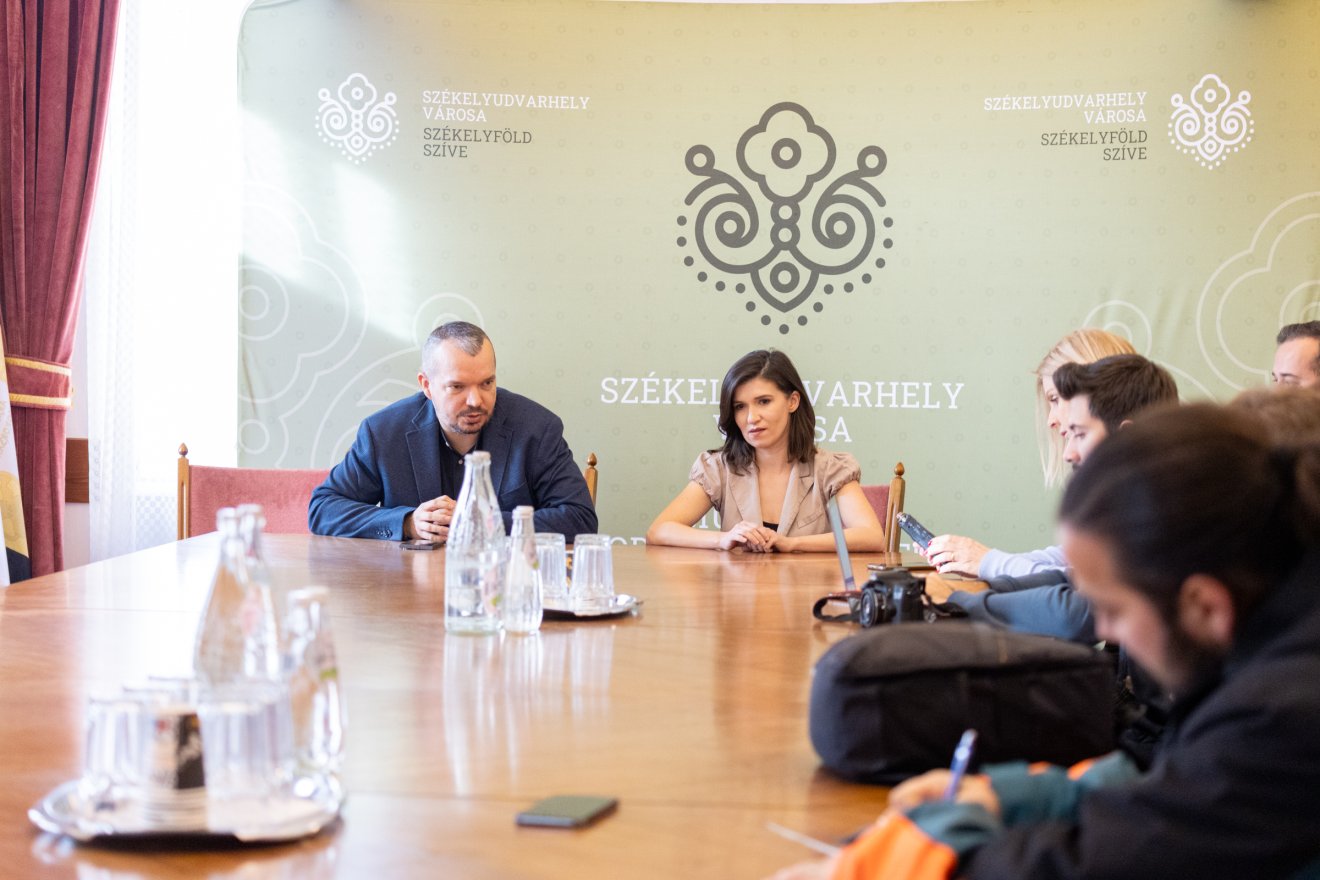 A polgármester bejelentése szerint 82 árus lesz jelen a hétvégi adventi vásáron • Fotó: Csató Andrea