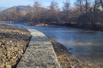 Mederszabályozást végeztek a Nagy-Küküllő galambfalvi szakaszán
