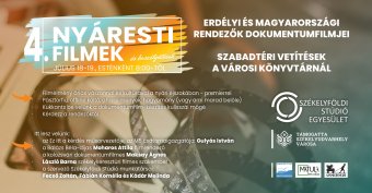 Nyáresti filmekkel és beszélgetésekkel várják az érdeklődőket Székelyudvarhelyen