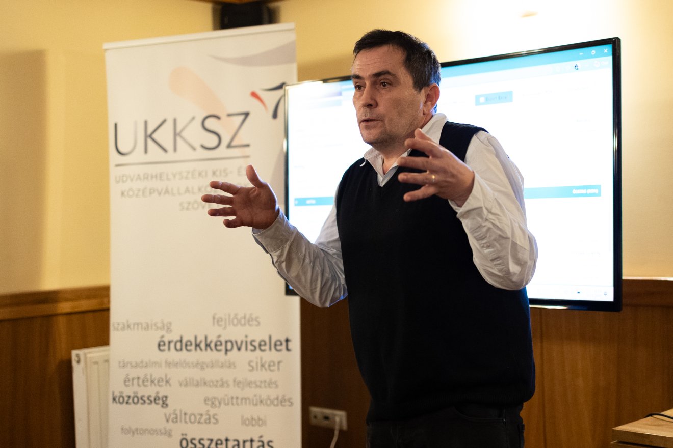 Szilágyi István adószakértő, közgazdász • Fotó: Olti Angyalka