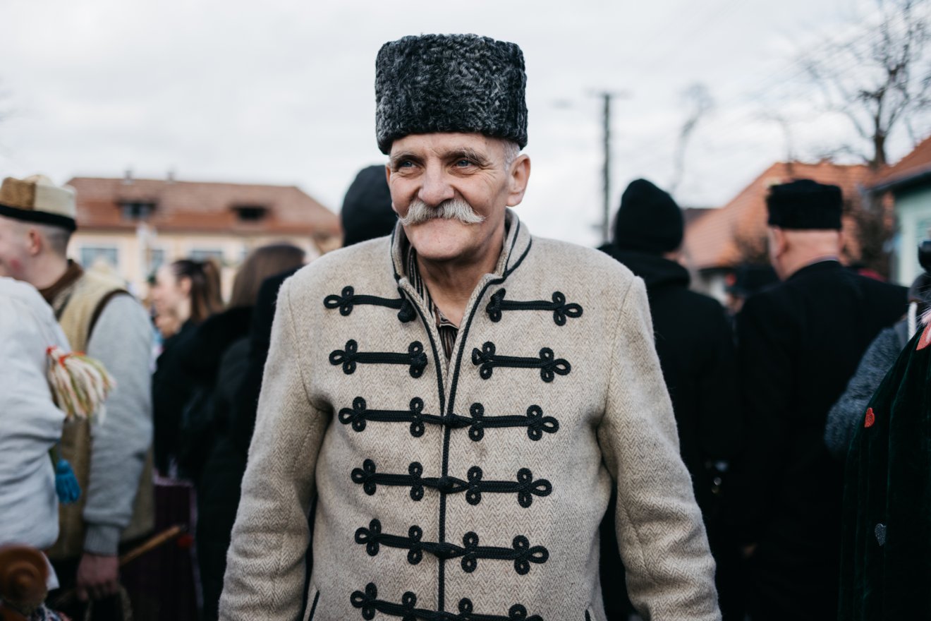 A szentegyházi hagyományőrzőket György László vezette &bullet;  Fotó: Olti Angyalka