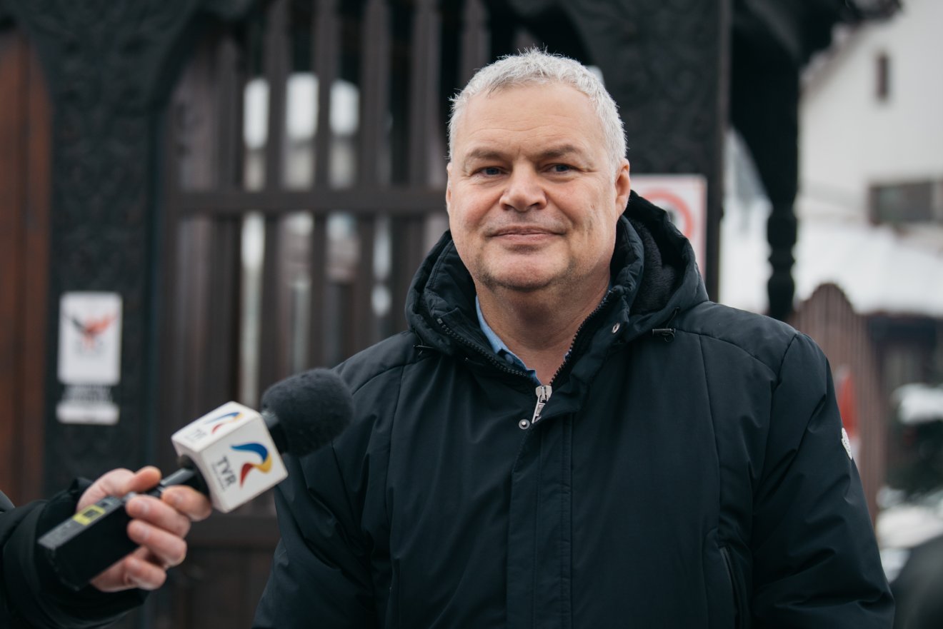 Petres Sándor Hargita megyei prefektus &bullet;  Fotó: Olti Angyalka