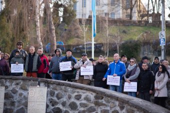 Így tiltakoztak az adóemelés ellen Székelyudvarhelyen