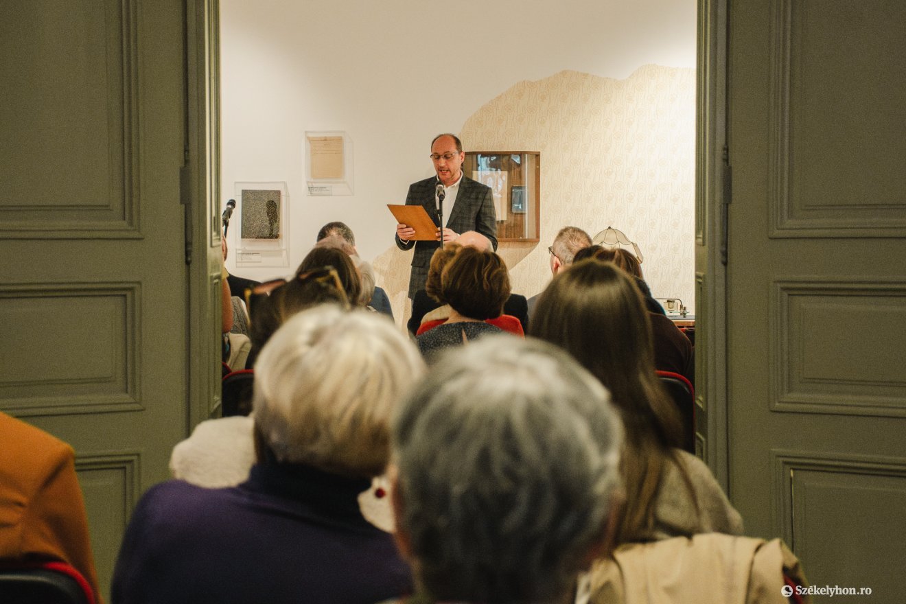 Erlitz János, a Petőfi Irodalmi Múzeum főigazgató-helyettese &bullet;  Fotó: László Ildikó