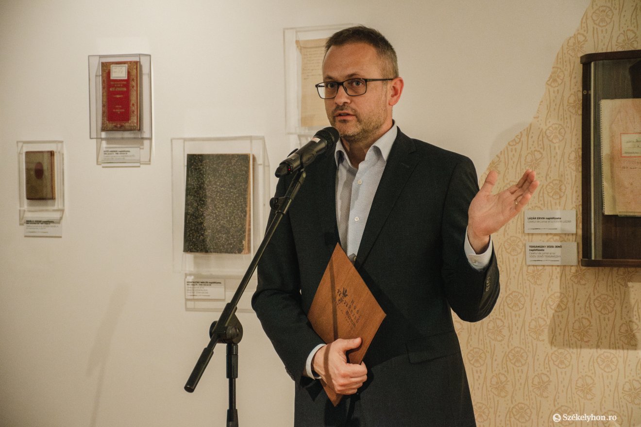 Miklós Zoltán, a Haáz Rezső Múzeum igazgatója &bullet;  Fotó: László Ildikó