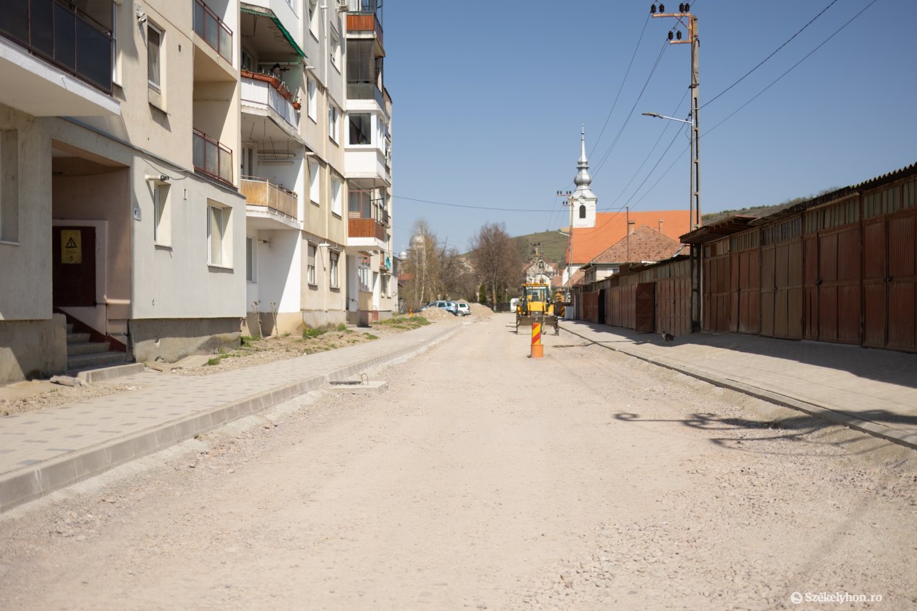 A végéhez közeledik a tavaly elkezdett munka