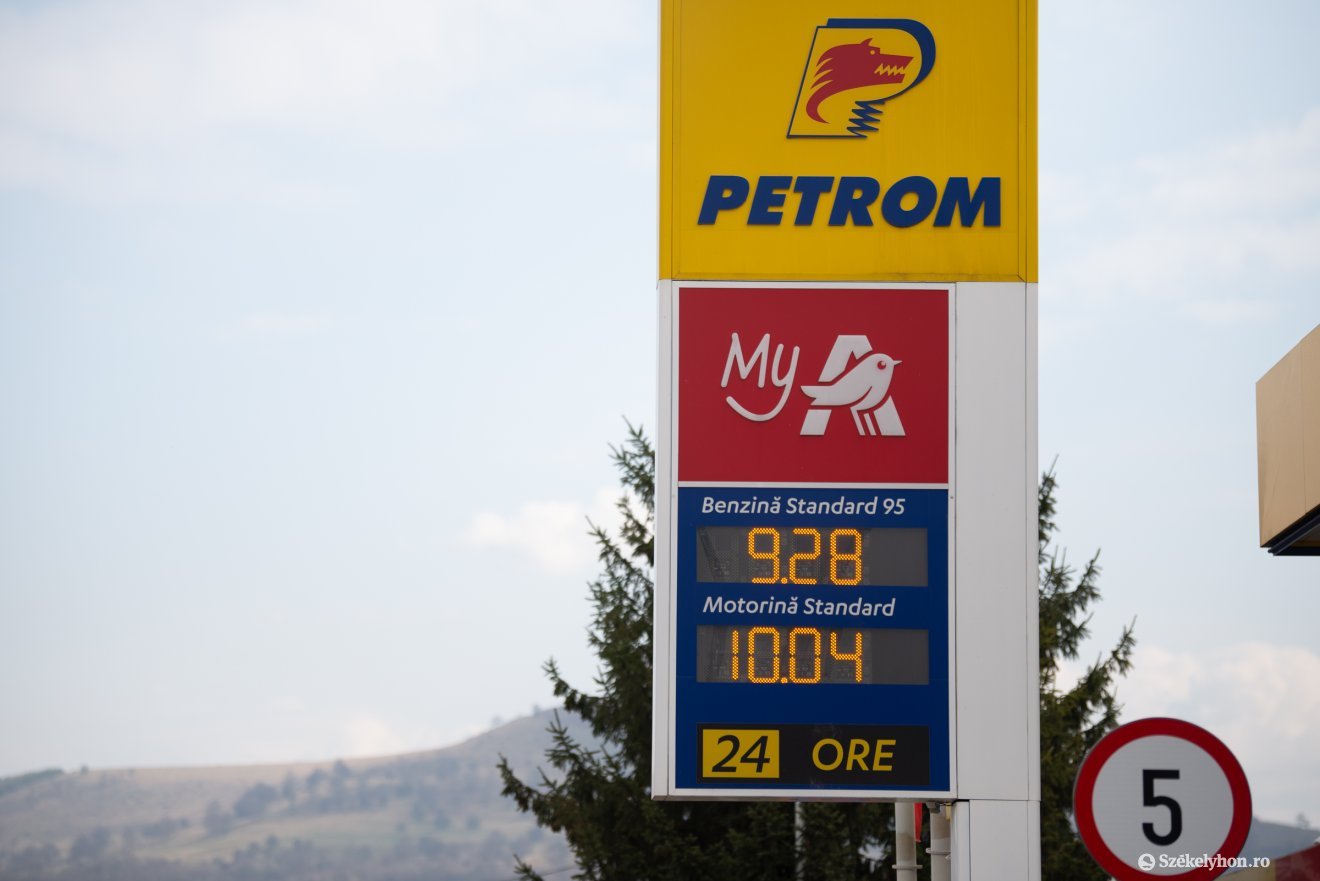 2026. március 25. Tíz lej fölött a standard gázolaj. A történet a napokban minden bizonnyal tovább íródik &bullet;  Fotó: Olti Angyalka