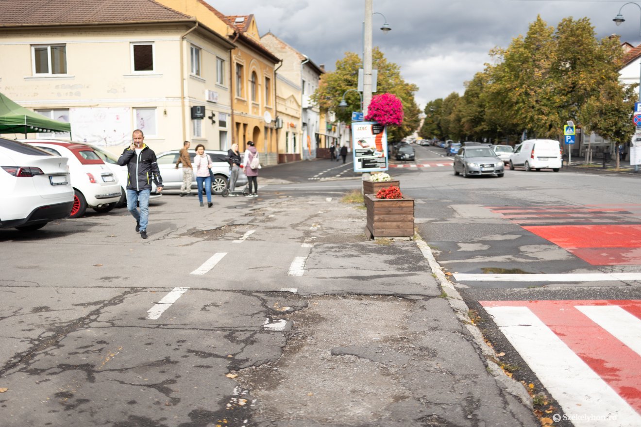 Járdajavítást is terveznek a II. Rákóczi Ferenc utcában