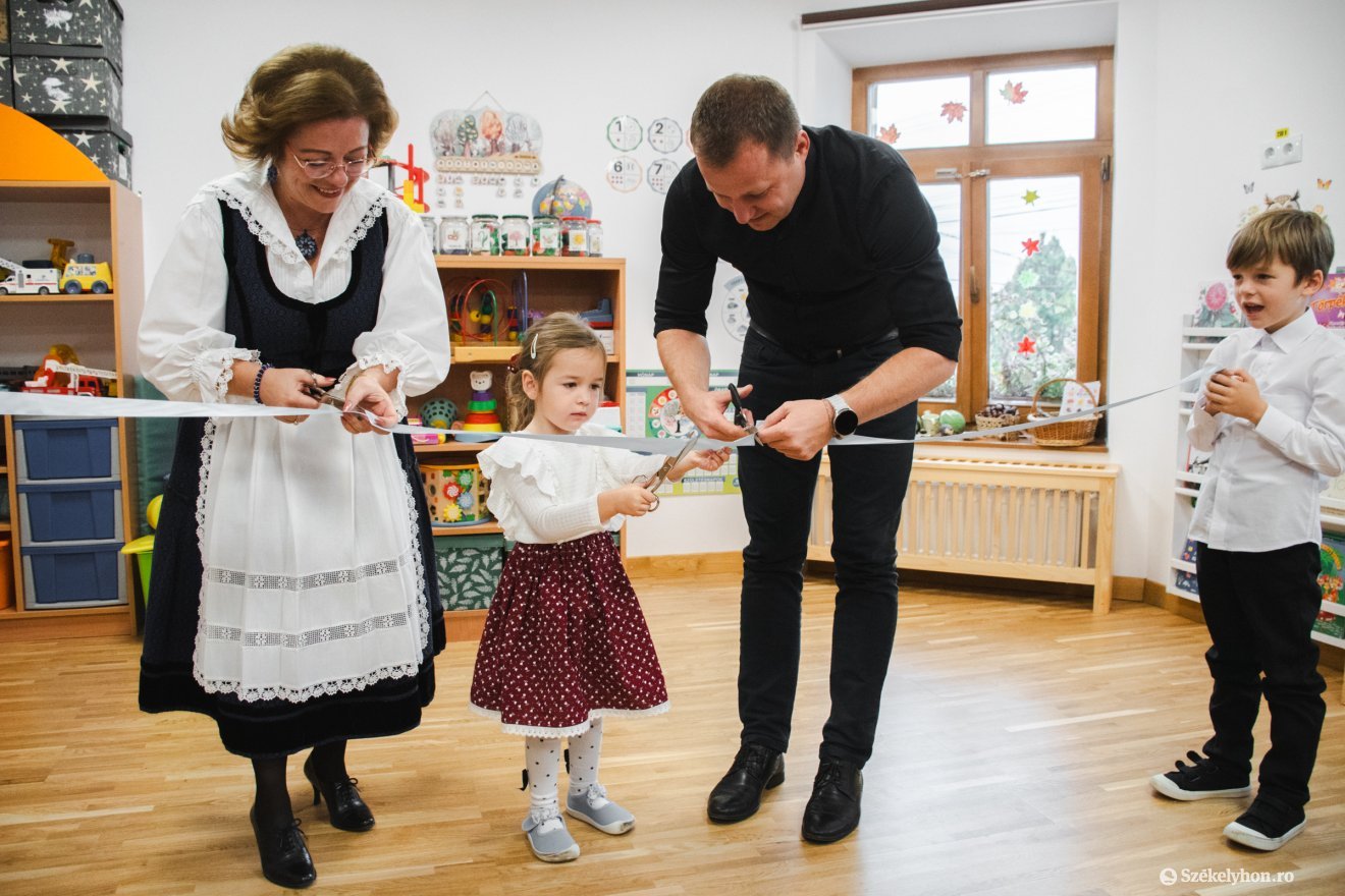 A gyerekek és oktatóik számára iis fontos, hogy jó körülmények legyenek az óvodában. Ezt valósították meg