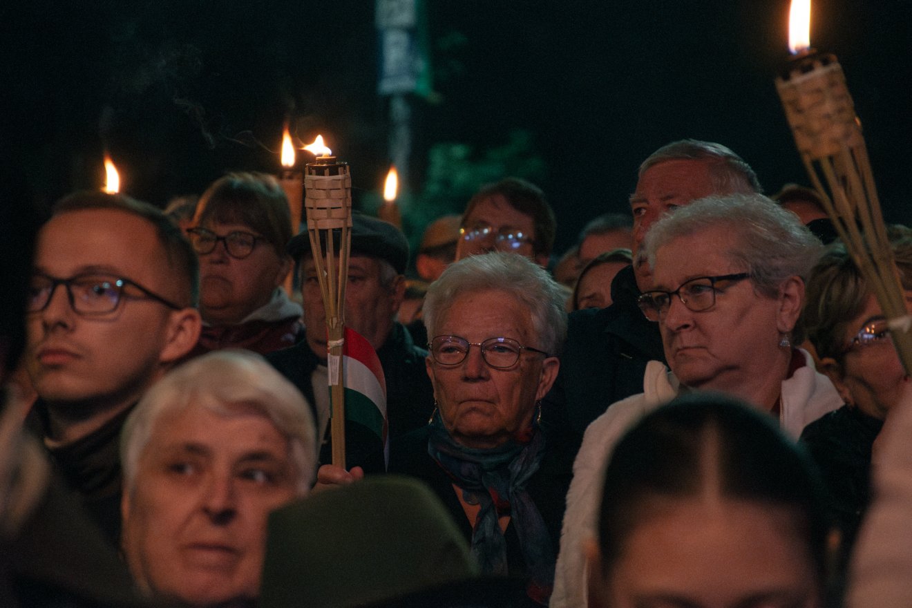 A szabadság és a megmaradás üzenetével emlékeztek 1956-ra Székelyudvarhelyen