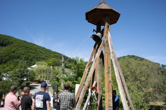 Egy évvel a tragédia után szólalt meg a bányászharang Parajdon