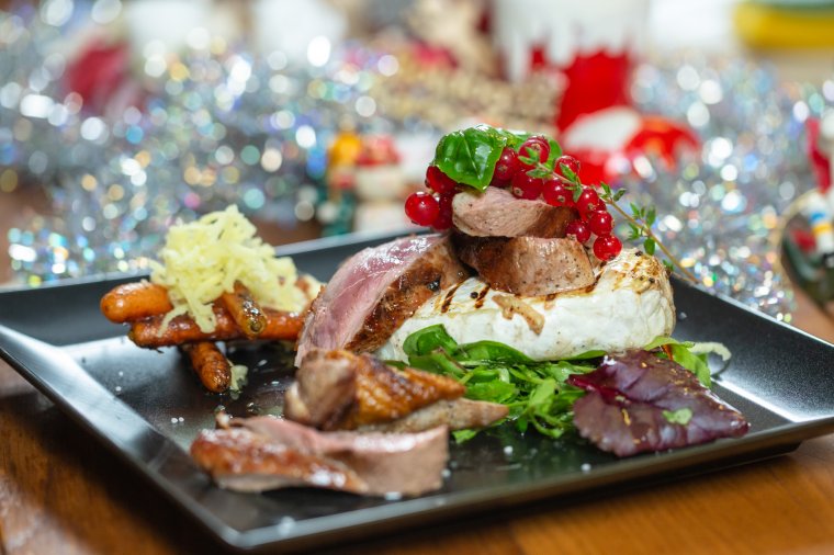 A kacsa és a gesztenye találkozása