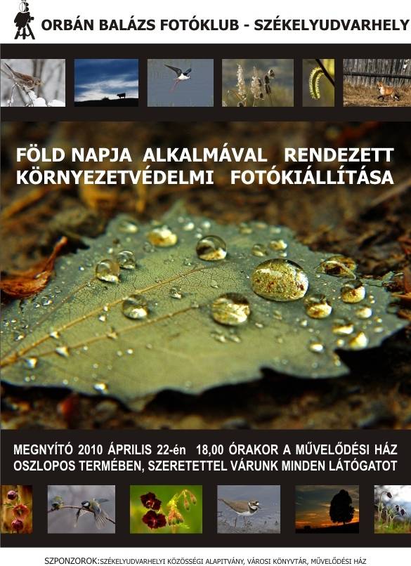 Föld napi fotókiállítás nyílik