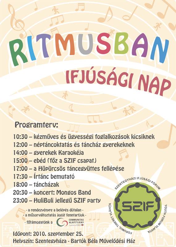 I. Ifjúsági nap Szentegyházán
