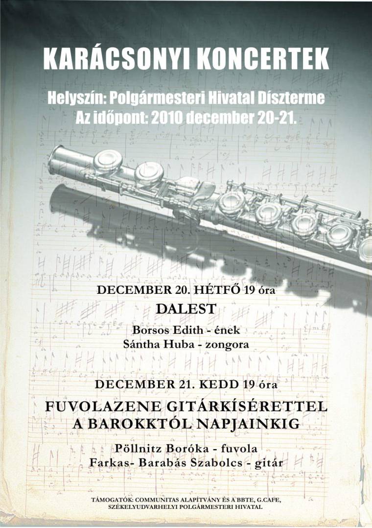 Ünnepi koncertek