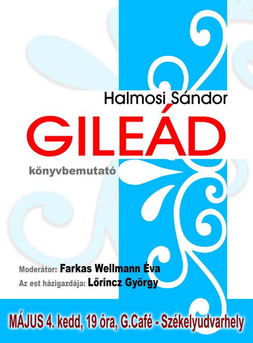 Könyvbemutató: Gileád
