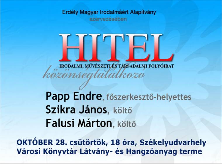 Hitel a könyvtárban