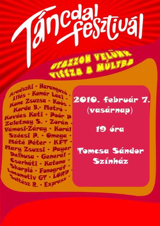 Táncdalfesztivál 2010 Székelyudvarhelyen