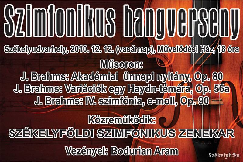 •  Fotó: Székelyföldi Filharmonia