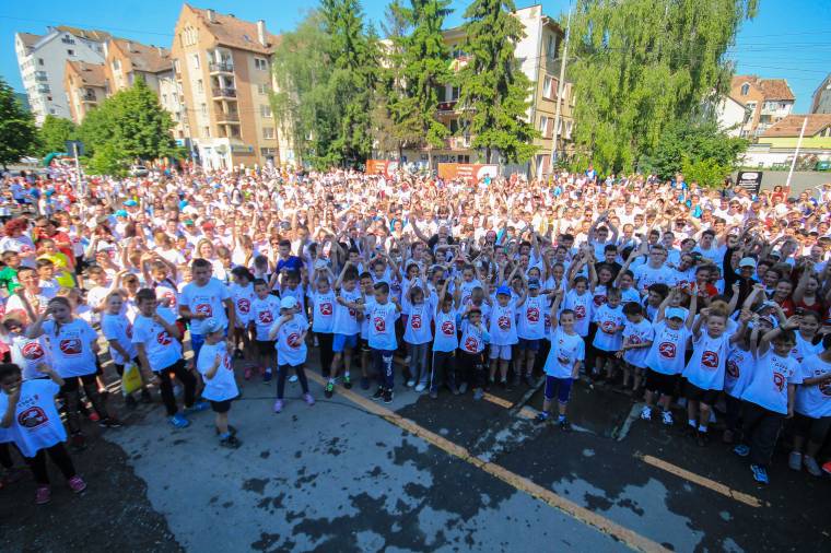 Közel kétezer résztvevő a városnapi tömegfutáson