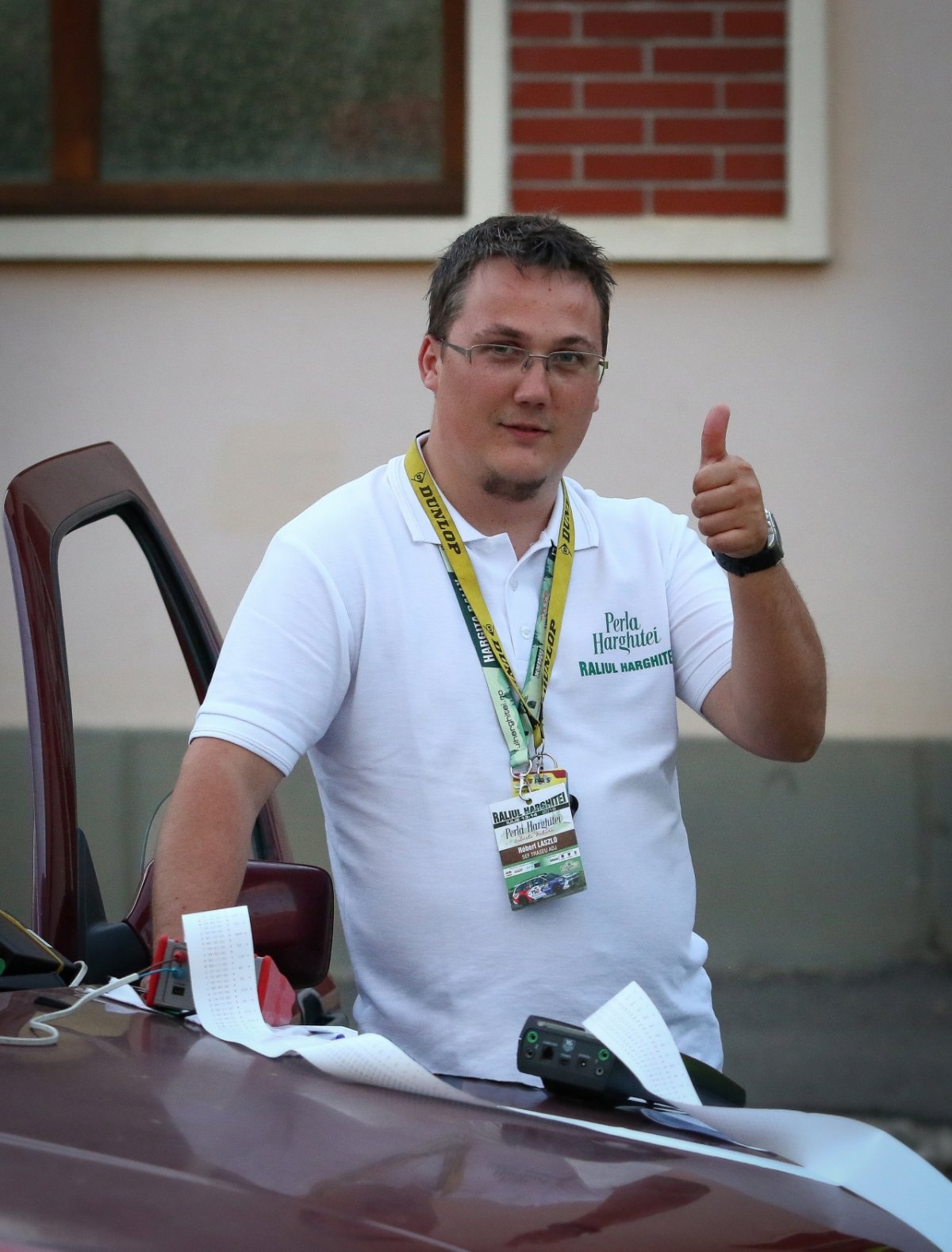 László Róbert szenvedélye az autóversenyzés &bullet;  Fotó: Erdély Bálint Előd