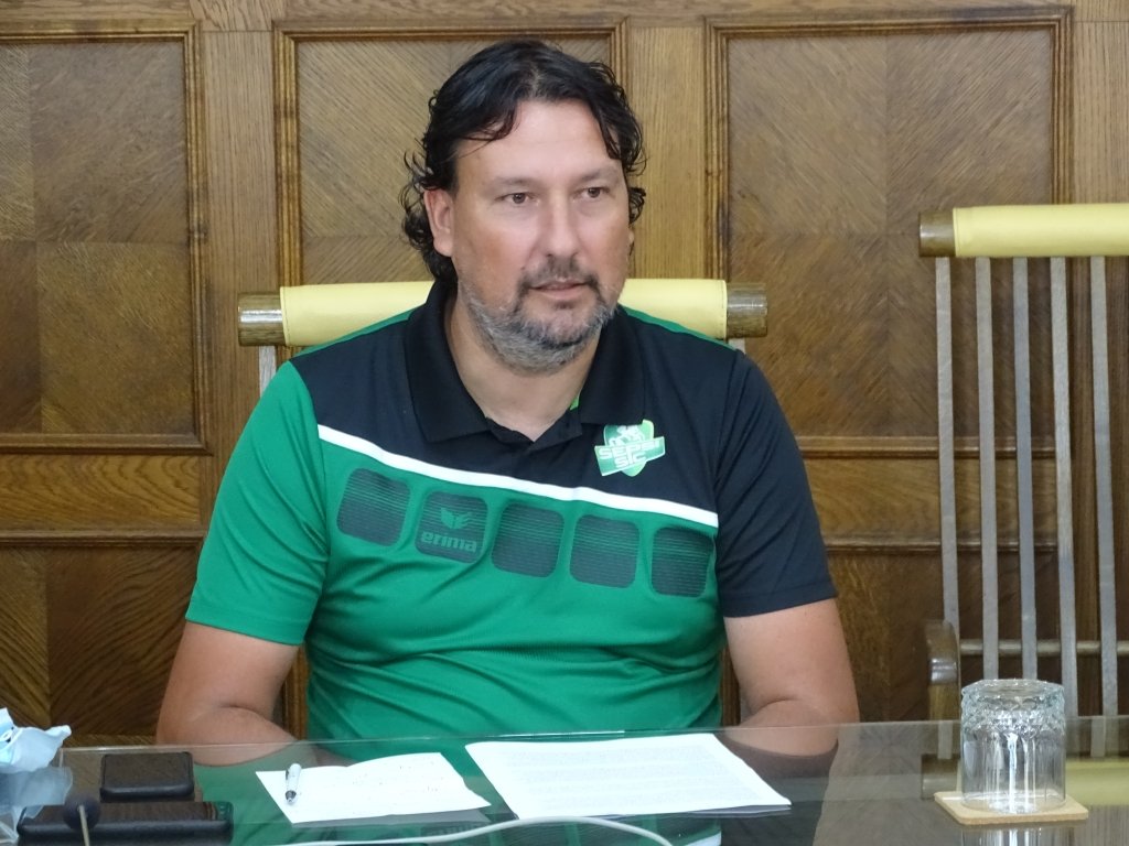 Fontos bejelentéseket tett a klubvezető •  Fotó: Sánta Imre