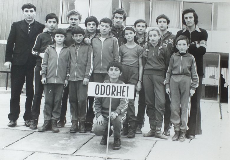 Egy fotó a múltból: az udvarhelyi ISK 1975-ben •  Fotó: Nagy Levente archívuma
