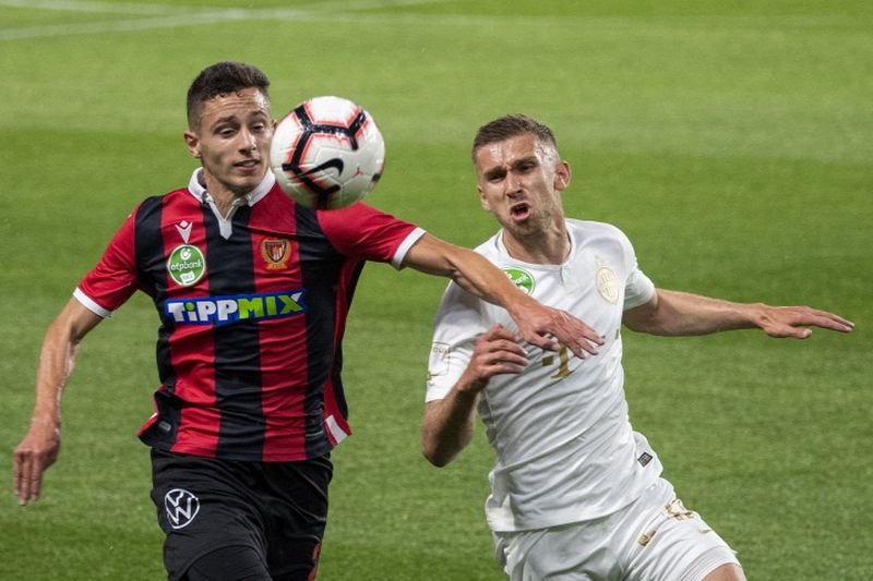 Behúzta a találkozót a Ferencváros •  Fotó: MTI/Ilyés Tibor