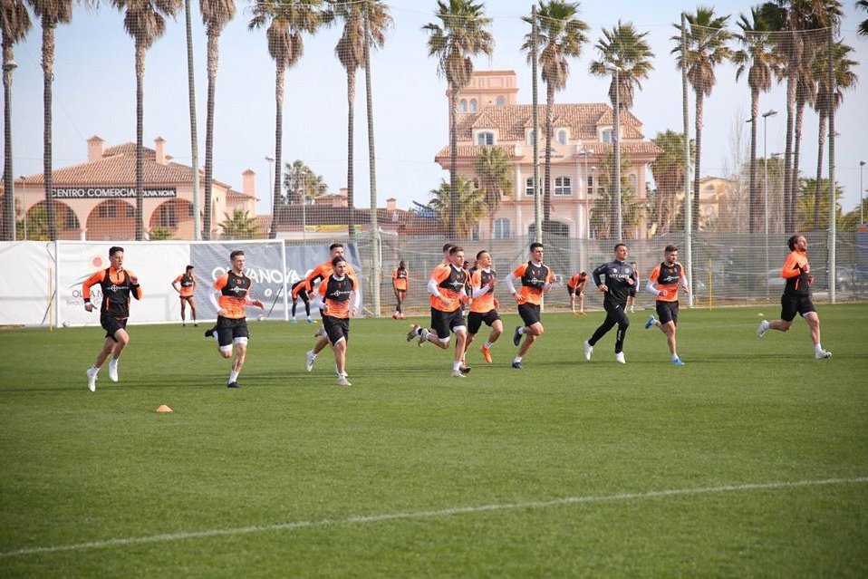 Spanyolországi edzésen vettek részt az elmúlt hetekben a CFR játékosai &bullet;  Fotó: Facebook/Fotbal Club CFR 1907