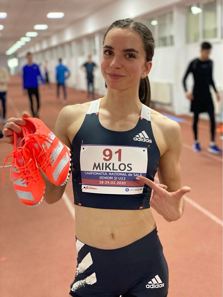 Kijutott az idei Európa-bajnokságra és a jövő évi fedett pályás világbajnokságra, ám legfőbb célja a tokiói olimpia •  Fotó: Facebook/Miklós Andrea