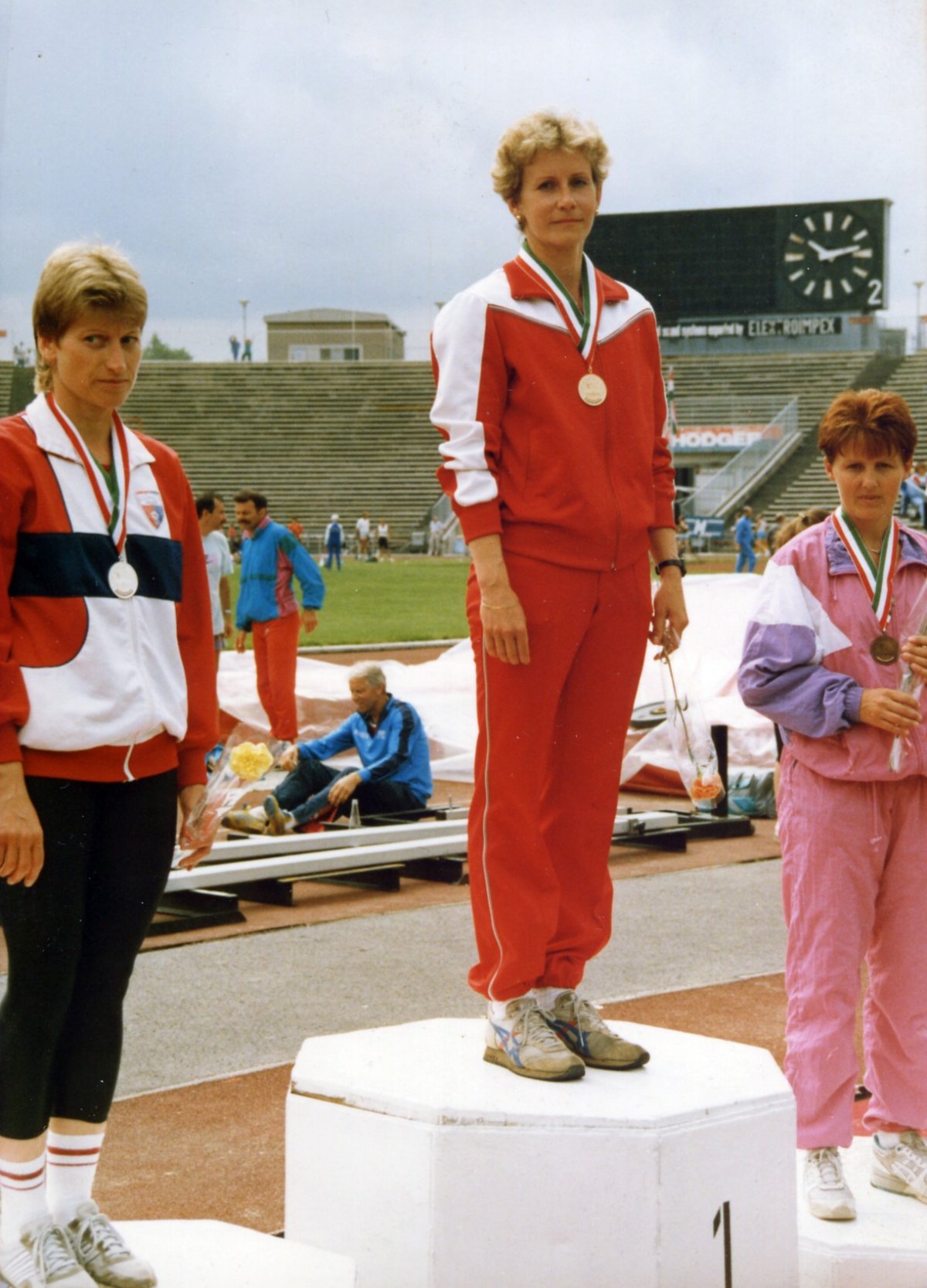 1990-ben a budapesti Mastersrendezvényen Európa-bajnok lett •  Fotó: Ráduly-Zörgő Éva archívuma