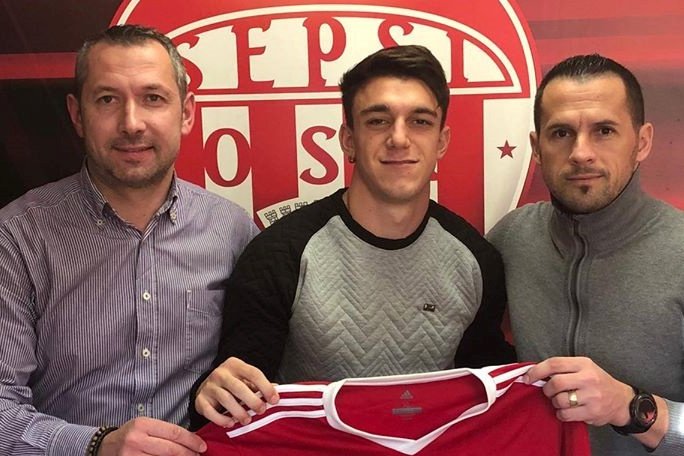 Tomas Diaz az új szerzemény •  Fotó: Facebook/Sepsi OSK