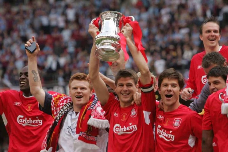 A Liverpool utoljára 2006-ban nyert FA Kupát, Gerrard vezérletével és góljaival •  Fotó: Thisisanfield.com