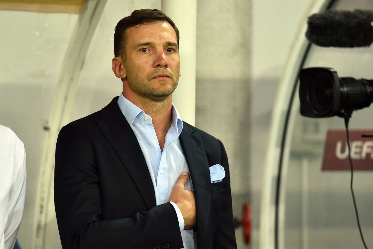 Az ukránokat a korábbi sztárjuk, Andrij Sevcsenko irányítja •  Fotó: Facebook/UaNationalFootball