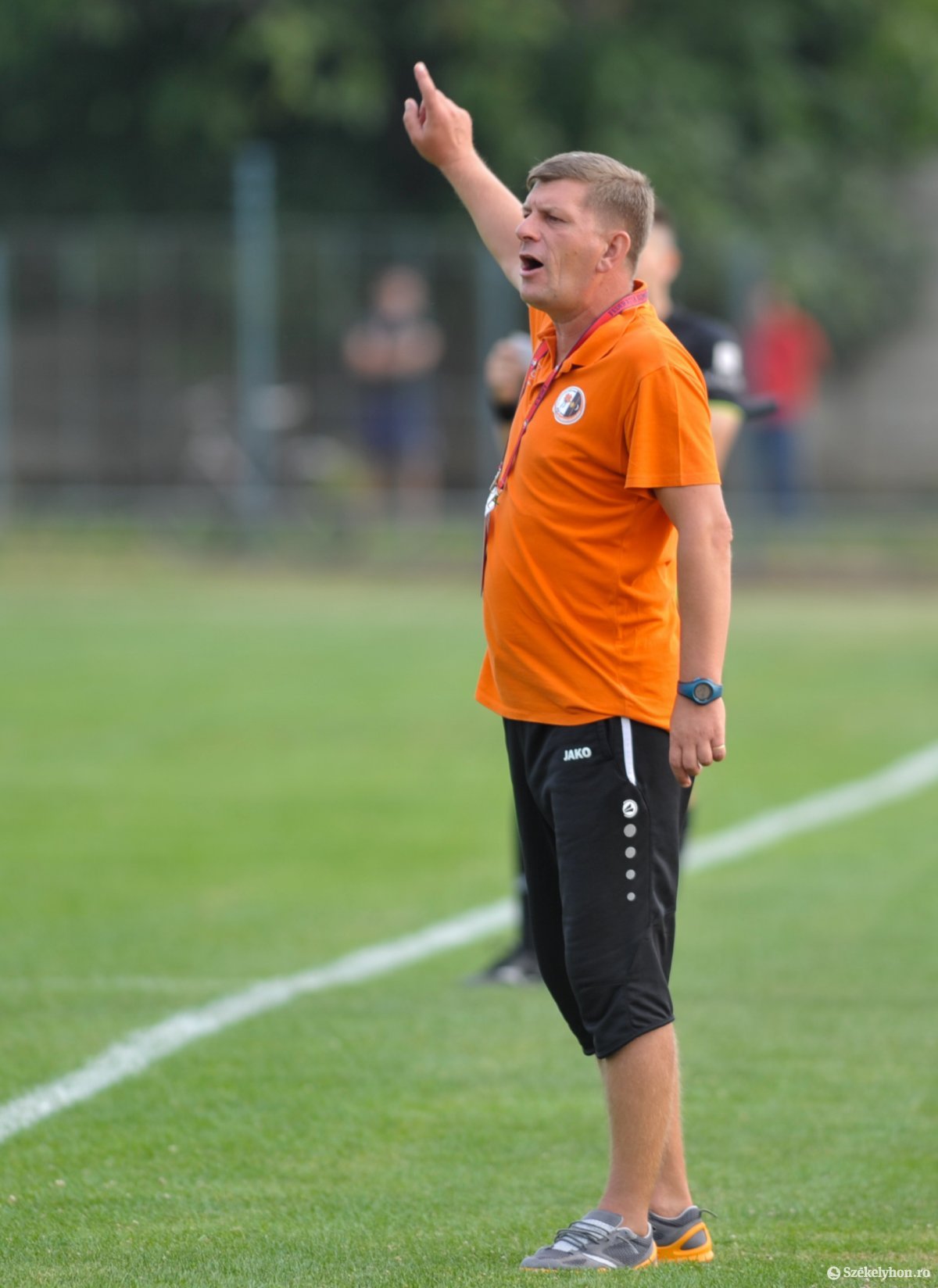 Mihai Ianc, az SZFC edzője •  Fotó: Beliczay László