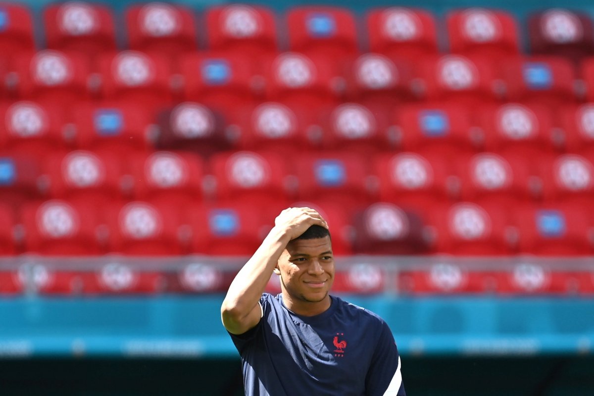 Kylian Mbappé •  Fotó: MTI/Illyés Tibor