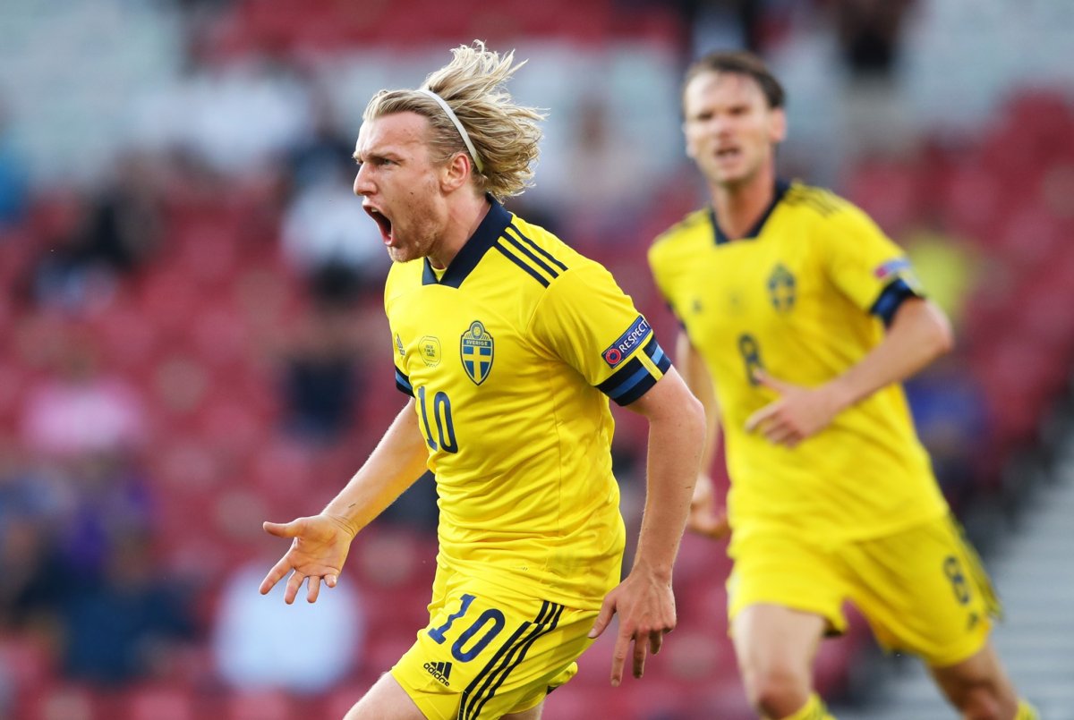 Forsberg mérlege a nyolcaddöntőben: egy gól, két kapufa •  Fotó: UEFA EURO 2020/Facebook