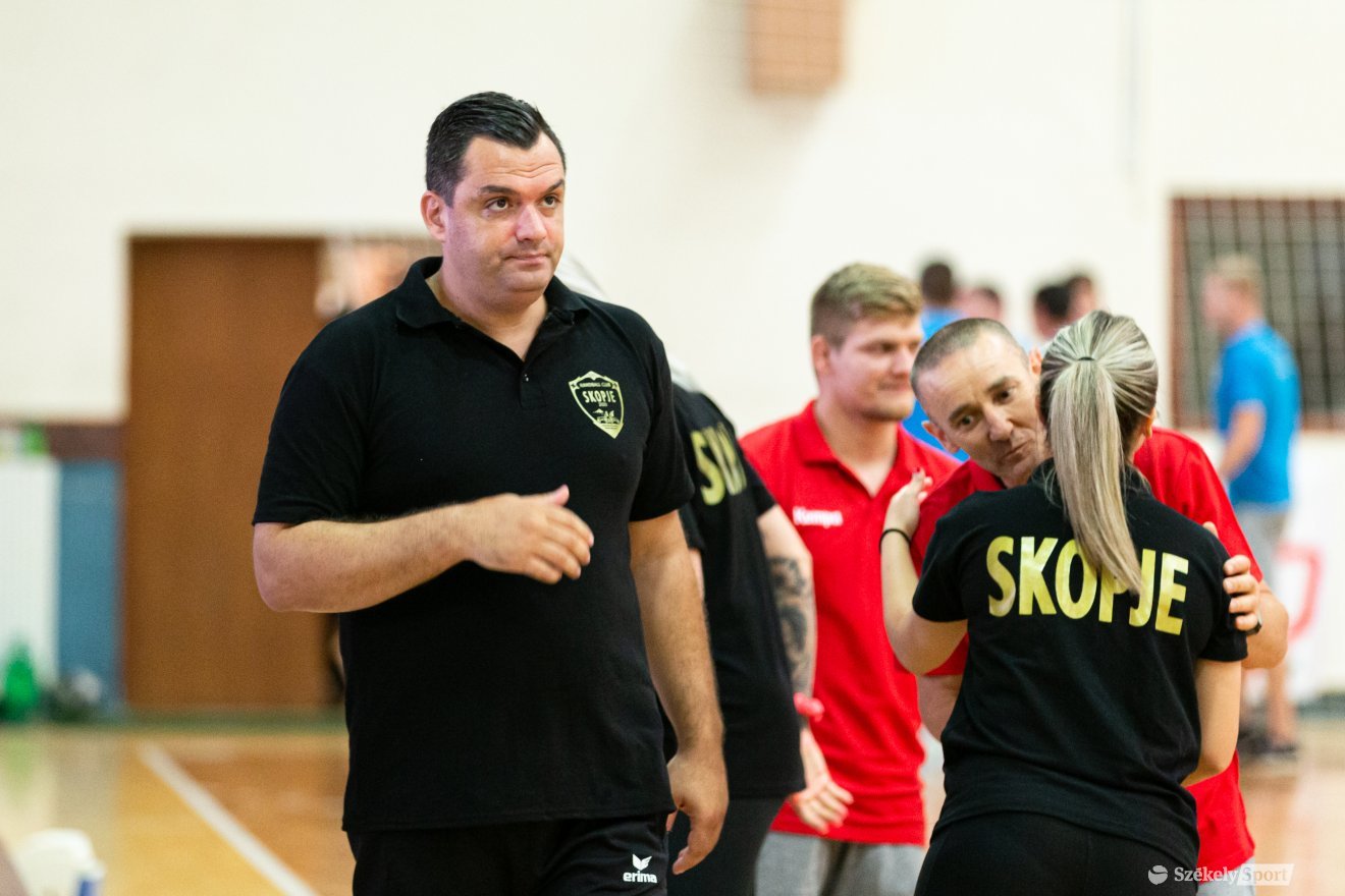 A korábbi udvarhelyi közönségkedvenc, Goran Kuzmanoszki •  Fotó: Erdély Bálint Előd
